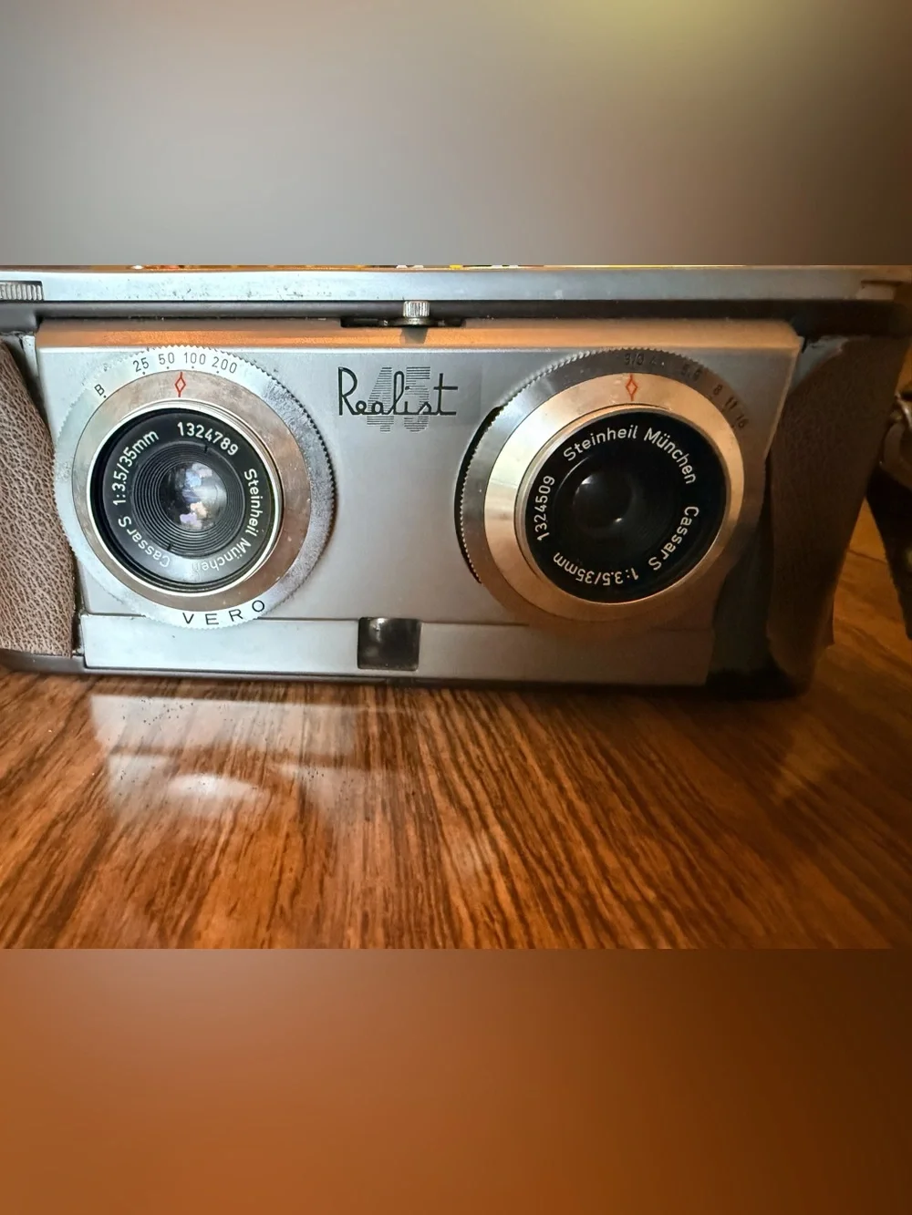 Vintage Realist Stereo Camera w/box Viewer 35mm Retro Collector Gear
